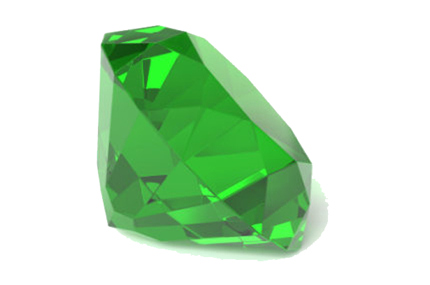 Astrological Gems Green Emerald Gemstone